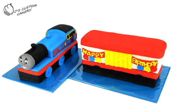 Thomas the Train, JJ's Custom Cakery, Cakes Cranbrook