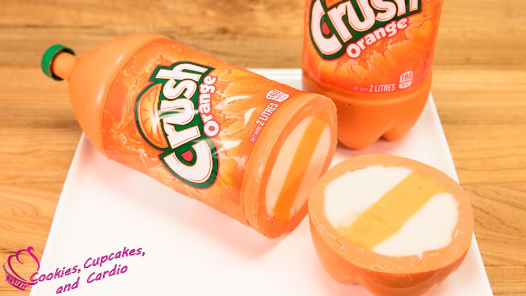 Orange Crush Creamsicle Ice Cream Cake