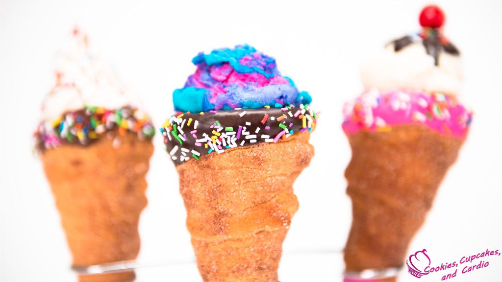 Doughnut Ice Cream Cones
