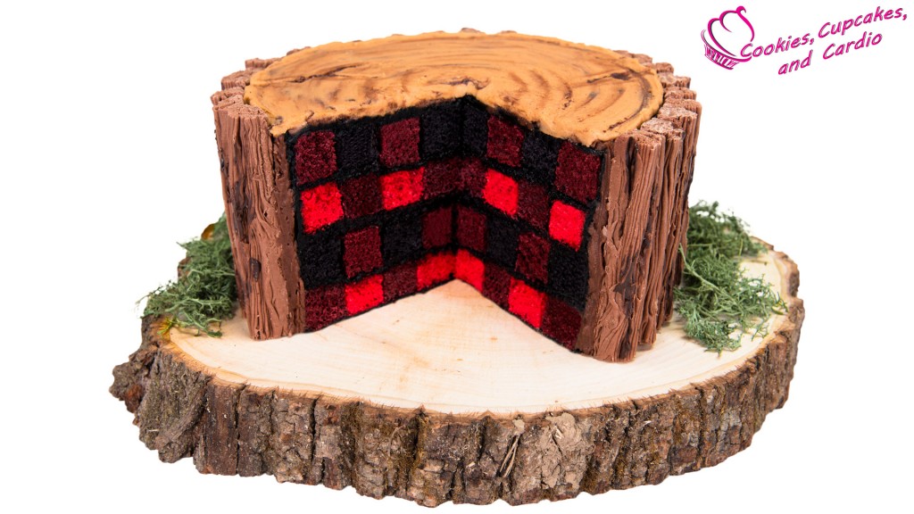  Lumberjack Checkerboard Cake