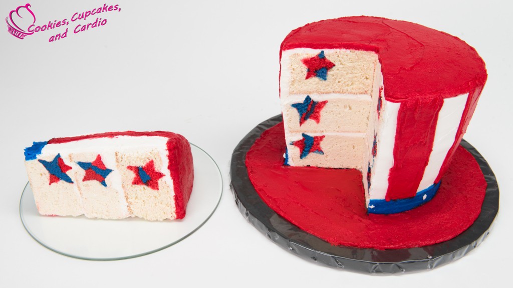 Forth of July Hat Cake 