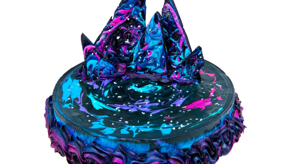 galaxy cake 