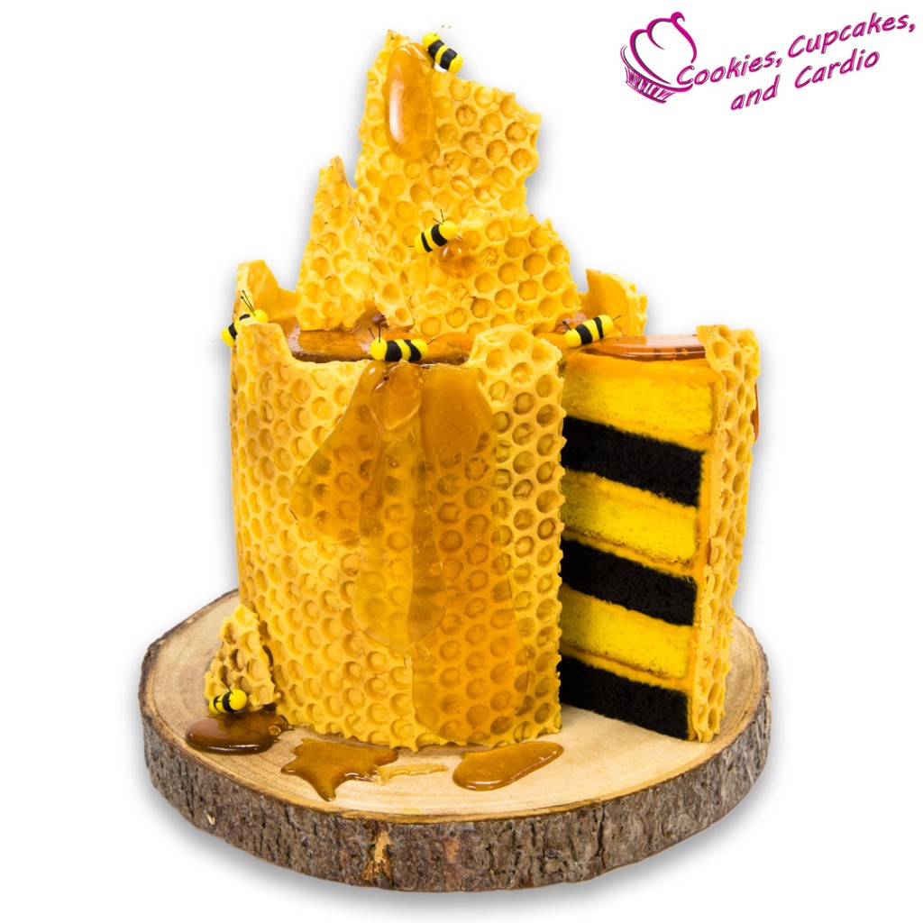 honeycomb cake