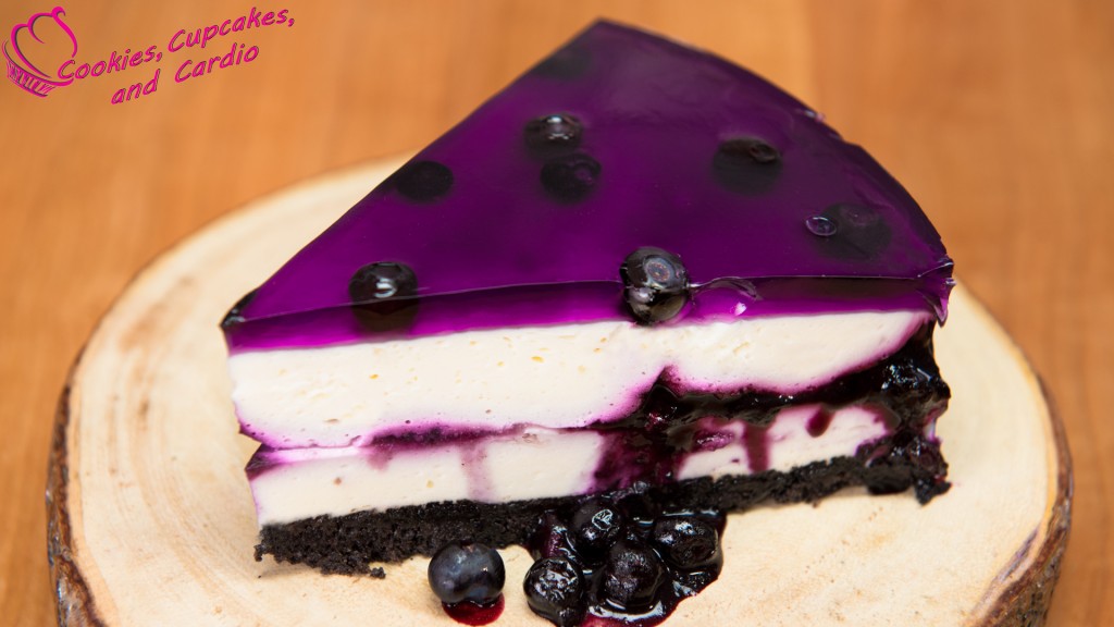 Huckleberry/Blueberry Cheesecake (No Bake Recipe)