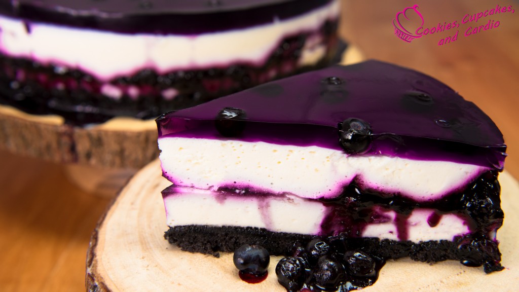 Huckleberry/Blueberry Cheesecake (No Bake Recipe)