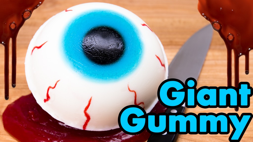 halloween giant gummy eyeball 
