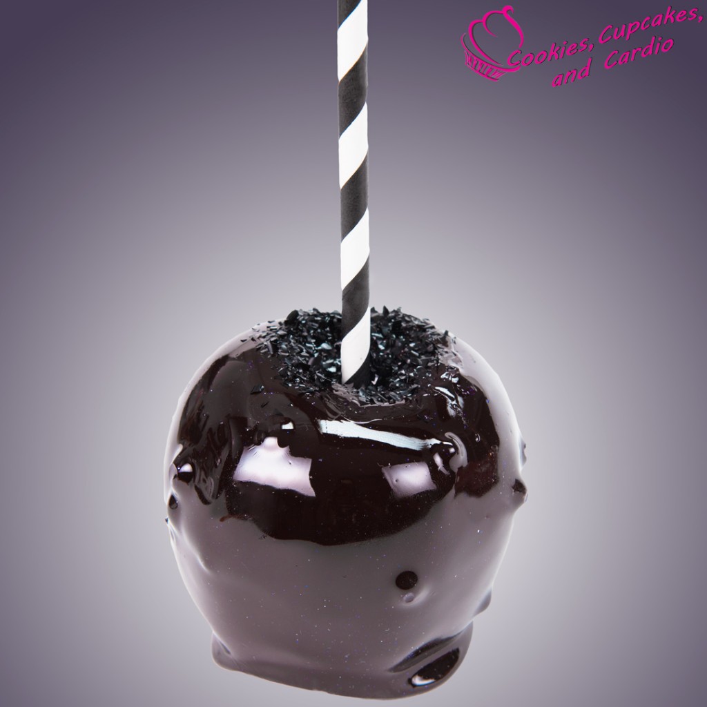 how to make a black candy apple