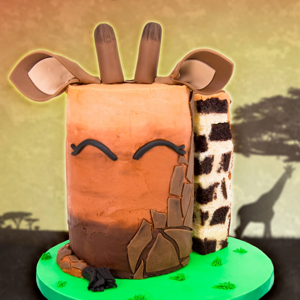 April the Giraffe Cake 